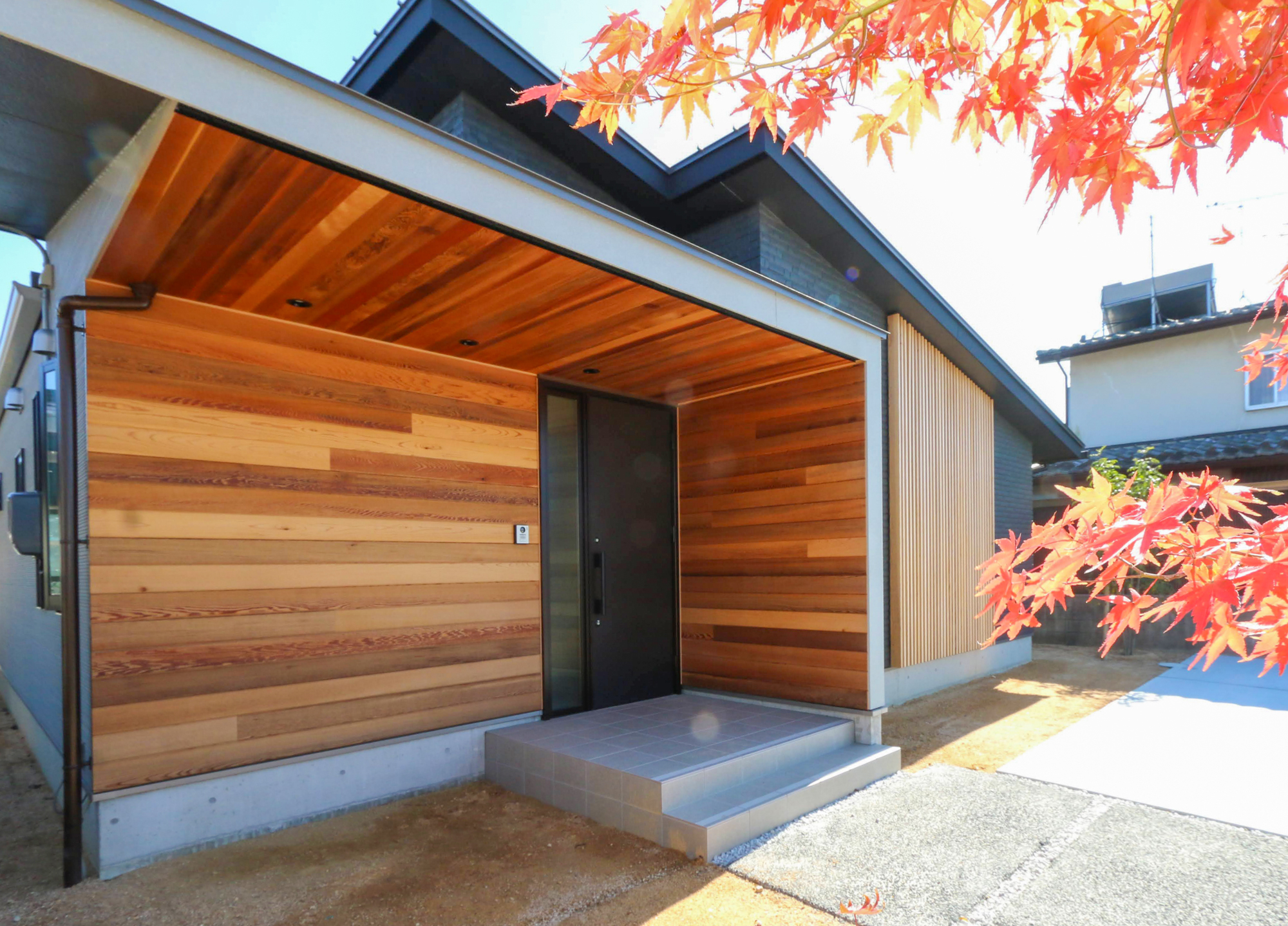 モダンな木造住宅