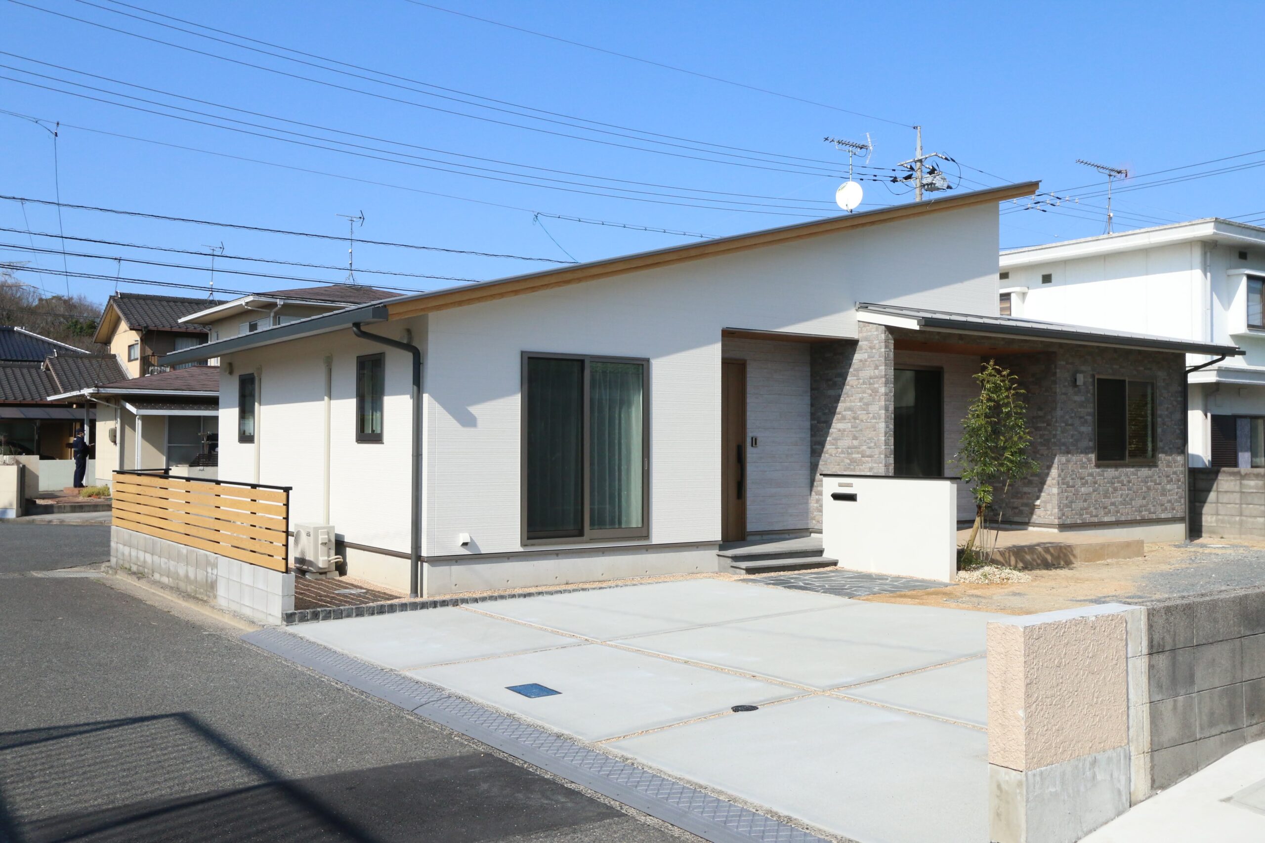 宇部市 - プライバシーの確保と開放感を両立させた家